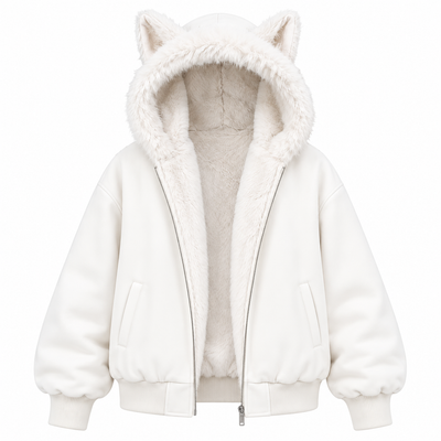 Cozy Cat-Ear Jacket