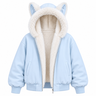 Cozy Cat-Ear Jacket