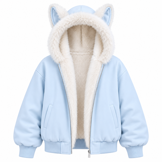 Cozy Cat-Ear Jacket