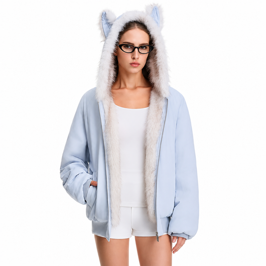 Cozy Cat-Ear Jacket