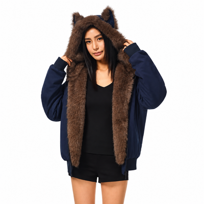 Cozy Cat-Ear Jacket