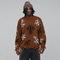 Distressed Cross Knit Sweater